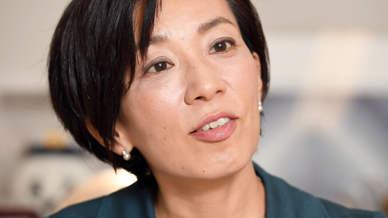 山本香苗氏=藤井太郎撮影