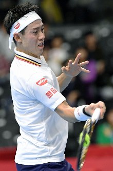 テニス：錦織、準々決勝に進出 楽天オープン [写真特集9/10] | 毎日新聞