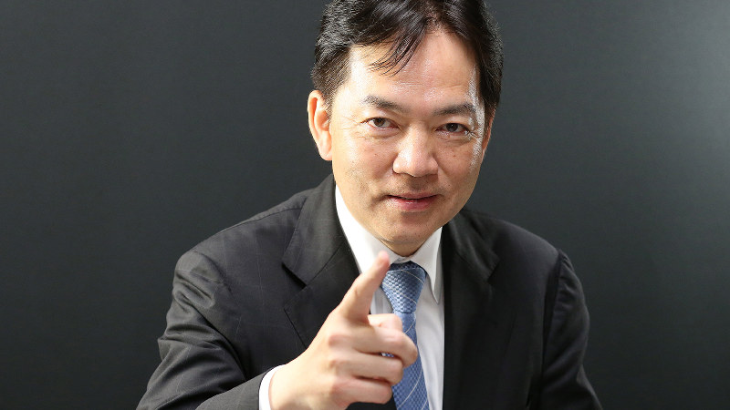 浅尾慶一郎氏=太田康男撮影