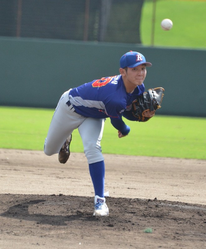 東海理化の立野和明投手=藤田健志撮影