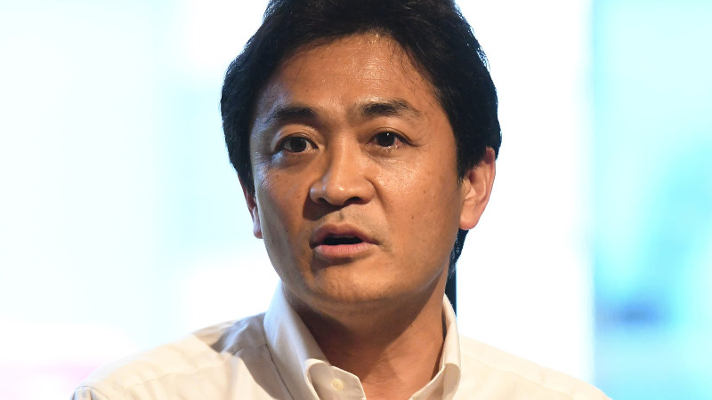 玉木雄一郎氏=根岸基弘撮影