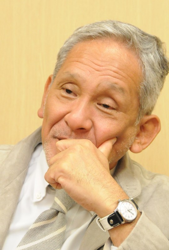 米倉誠一郎さん=棚部秀行撮影