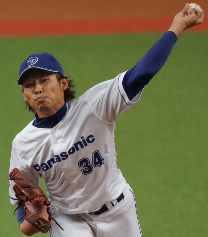 【NTT東日本―パナソニック】パナソニック先発の榎本=京セラドーム大阪で2018年11月2日、三村政司撮影