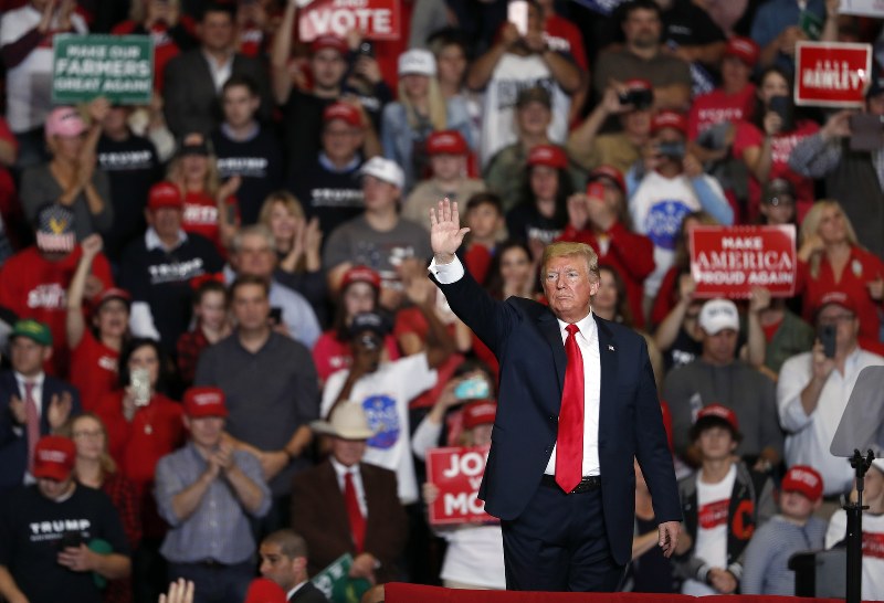 トランプ米大統領=AP