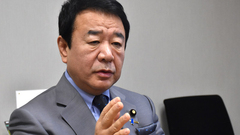 青山繁晴氏=須藤孝撮影
