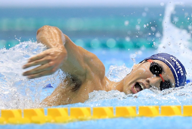 競泳 大橋 ４００メートル個メで自身の日本記録更新 写真特集6 10 毎日新聞