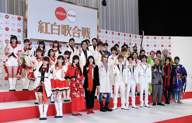 コンプ複数！ 紅白生写真2 NHK紅白：サチモスなど6組初出場 TOKIO選ばれず [写真特集1