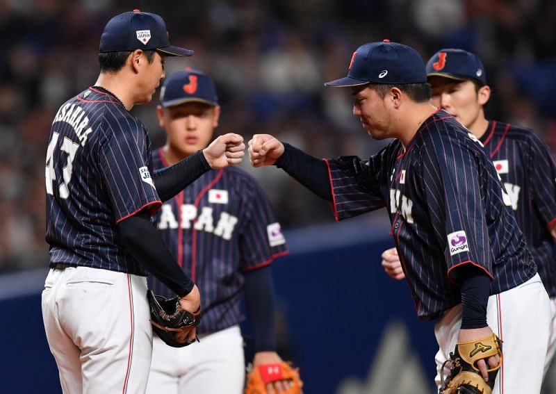 MLBオールスターVS侍ジャパン 日米野球：侍ジャパン vs MLBオールスターチーム第6戦 [写真特集