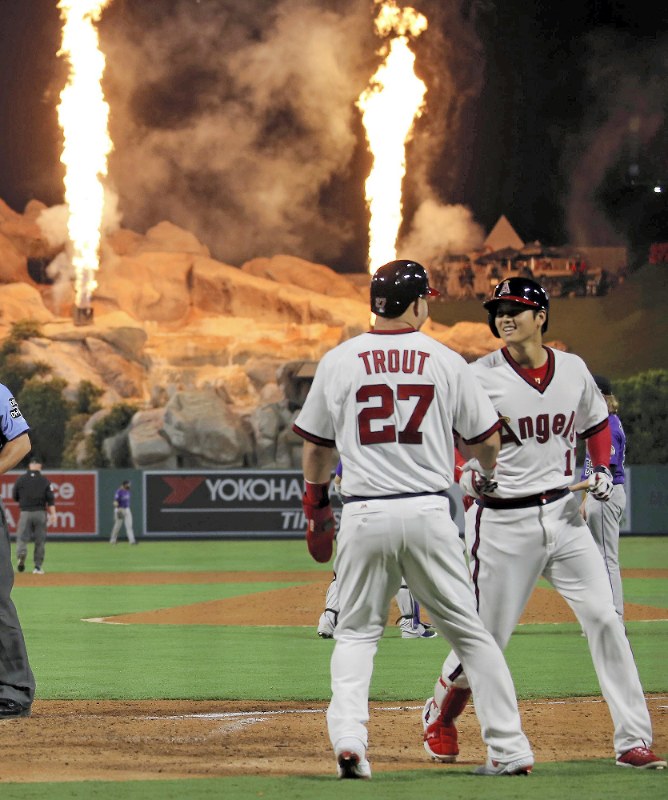 ストーリー 大谷翔平 メジャー元年 その２止 進化続ける 二刀流 毎日新聞