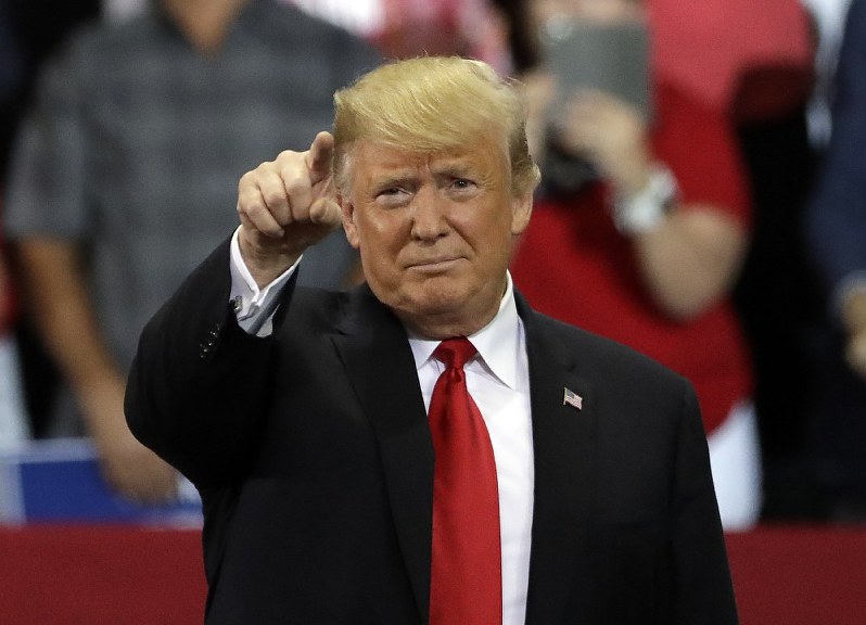 トランプ米大統領=AP