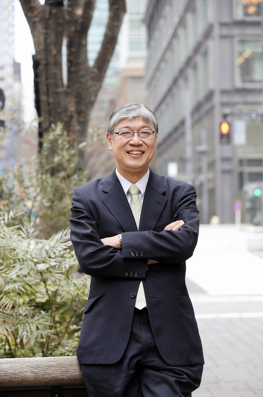 中西寛、京都大学教授=東京都千代田区で2018年3月7日、太田康男撮影