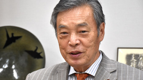 穀田恵二氏＝須藤孝撮影