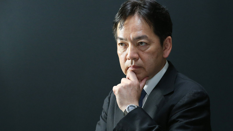 浅尾慶一郎氏=太田康男撮影
