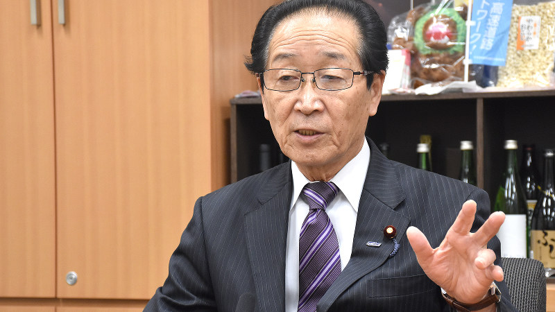 佐々木隆博氏=須藤孝撮影