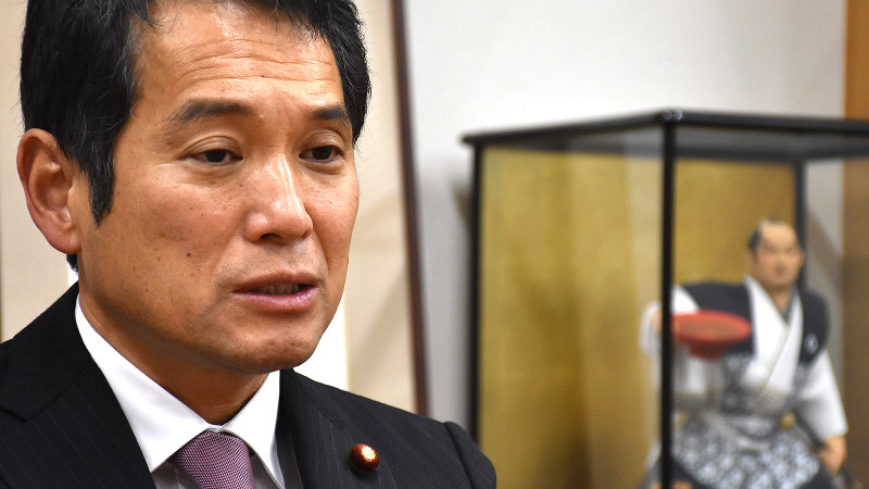 大串博志氏=須藤孝撮影