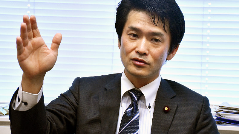 小川淳也氏=須藤孝撮影