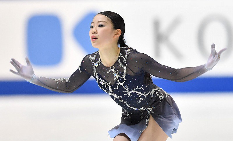 18歳坂本花織が初優勝 紀平2位、宮原3位 全日本フィギュア [写真