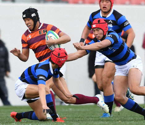 石見智翠館、中国地方のライバル対決制す 全国高校ラグビー | 毎日新聞