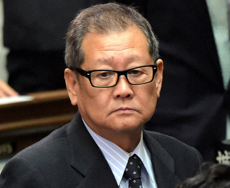 赤枝恒雄氏=国会内で2016年4月、藤井太郎撮影