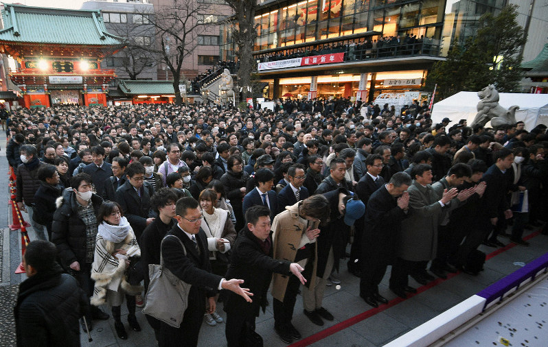 神田明神の仕事始め参拝