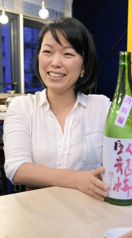西田さおりさん=八田浩輔撮影
