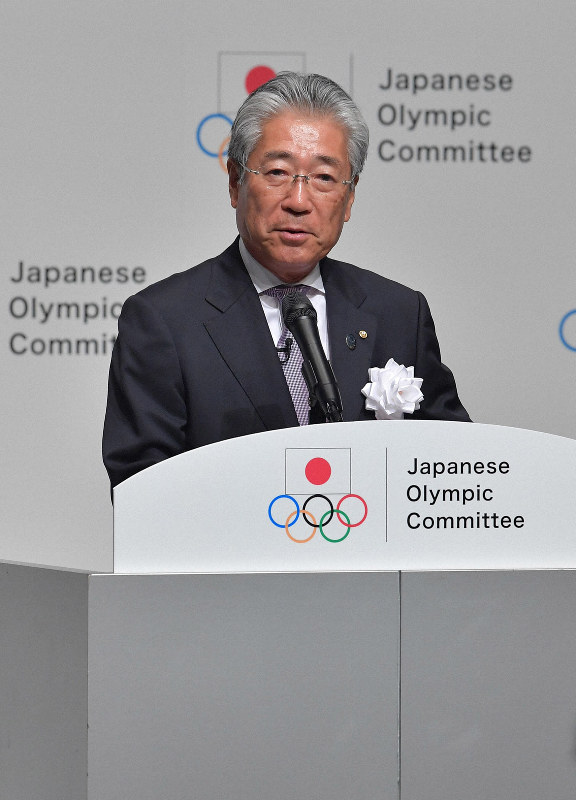 JOCの竹田恒和会長=東京都千代田区で、西本勝撮影