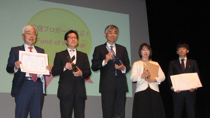 上位5ファンドの担当者ら