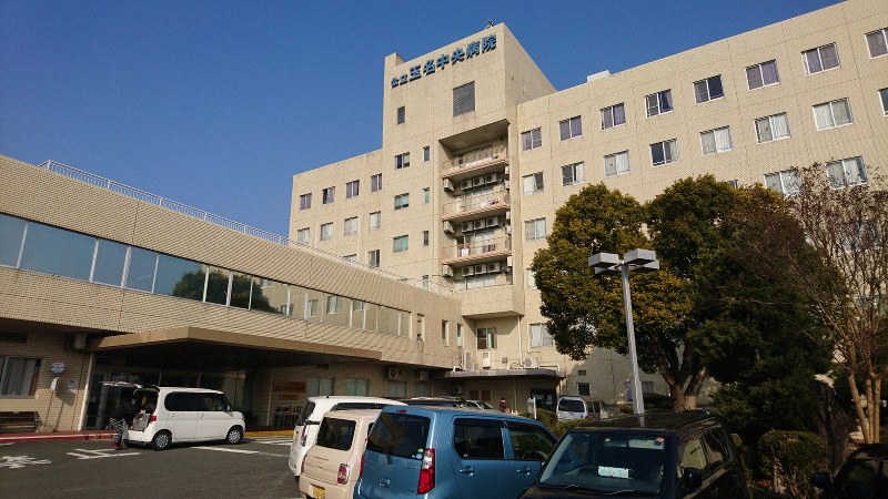 診療報酬の不正受給が発覚した公立玉名中央病院=熊本県玉名市で2019年1月23日午前10時4分、中里顕撮影