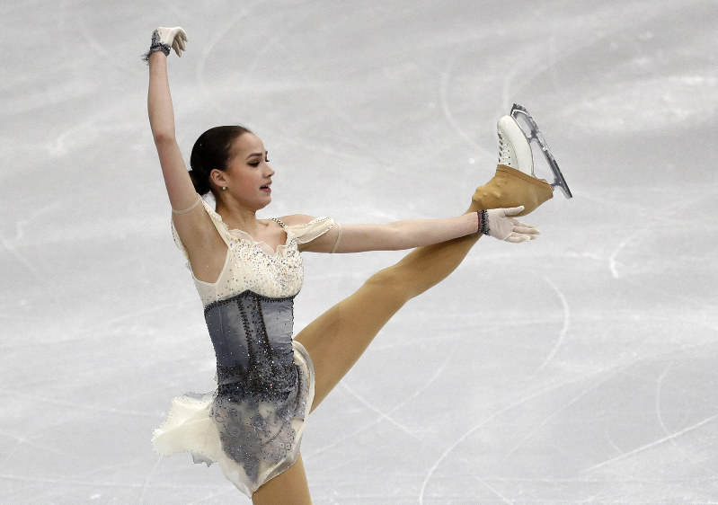 Figure skating Zagitova wobbles but leads European champs short