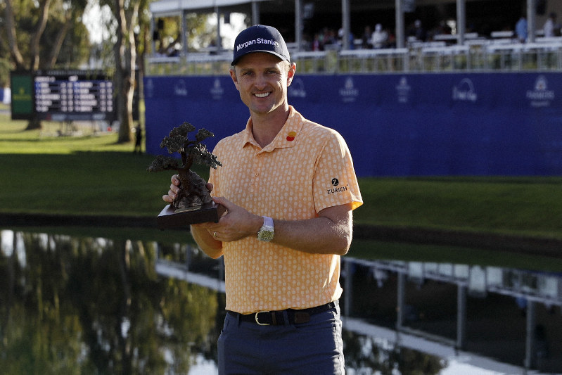 Golf Topranked Justin Rose wins Farmers Insurance Open The Mainichi