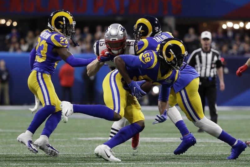 第53回スーパーボウル速報：ロサンゼルス・ラムズvsニューイングランド