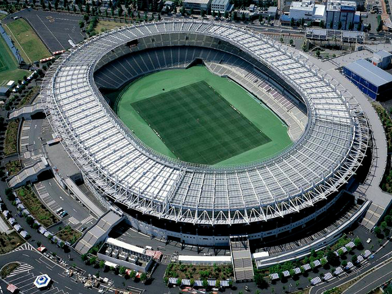 ラグビー・ワールドカップ日本大会で最多の8試合が行われる東京スタジアム(味の素スタジアム)