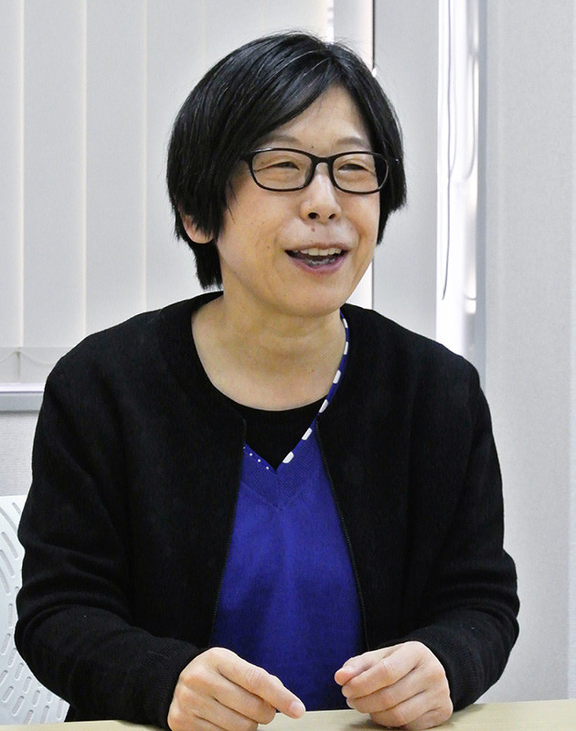 映画「あの日のオルガン」監督・脚本の平松恵美子さん=大阪市北区で、倉田陶子撮影