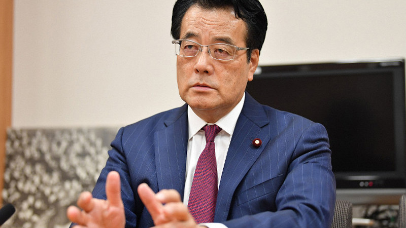 岡田克也氏=宮間俊樹撮影