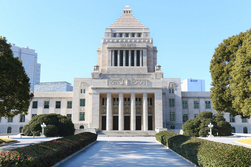 国会議事堂=川田雅浩撮影
