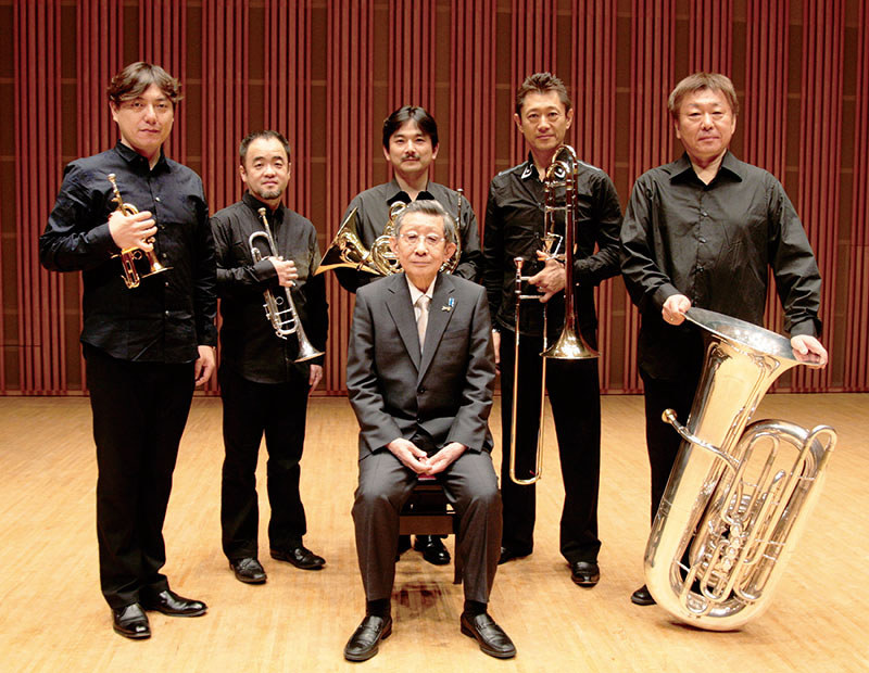 東京メトロポリタン ブラス クインテット 金管で ドラゴンクエスト 作曲すぎやまさんも出演 左京で８日 京都 毎日新聞