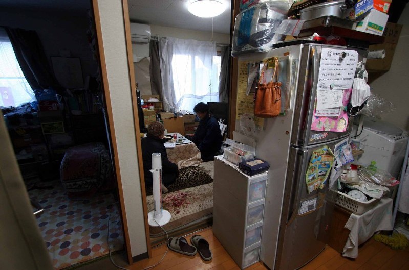 「災害公営住宅での新生活を楽しみにしていたのにね。主人は亡くなりました」。岩手県大槌町の仮設住宅で、80代の女性はそう話していた。今は災害公営住宅に暮らす=2017年3月7日、高尾具成撮影