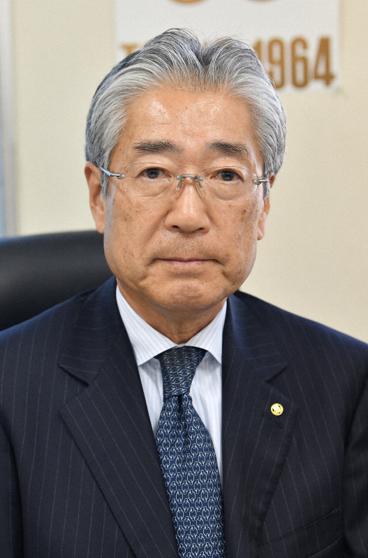 JOCの竹田恒和会長=宮間俊樹撮影