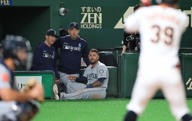 イチロー 9番ライトで先発 マリナーズー巨人戦 [写真特集7/17