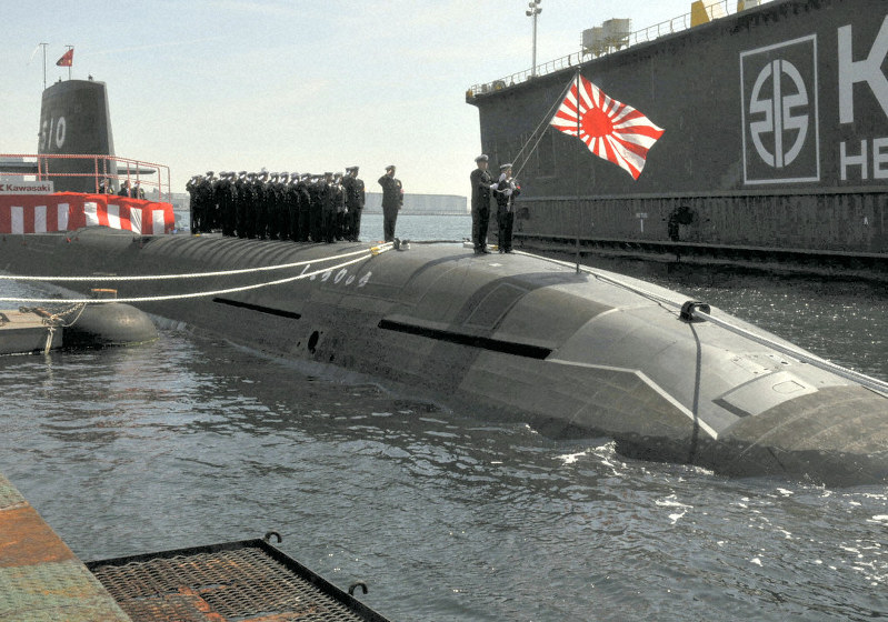 川崎重工、潜水艦「しょうりゅう」引き渡し 海自稼働19隻に | 毎日新聞