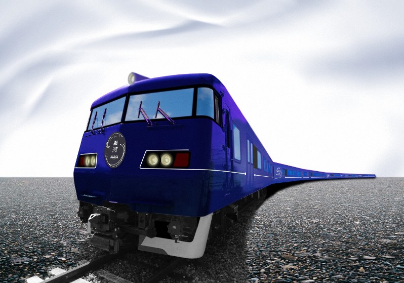 JR西日本が2020年春から運行する長距離観光列車「ウエストエクスプレス銀河」の外観イメージ=同社提供