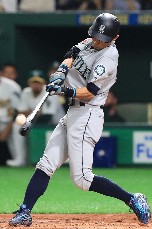 イチロー、昨年5月以来の公式戦 MLB史上最高齢の開幕戦先発外野手に