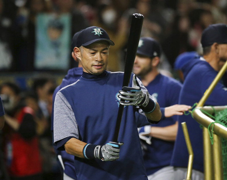 In Photos Ichiro announces his retirement The Mainichi