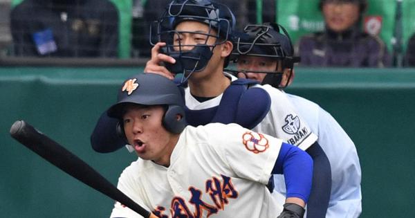 失投逃さず 盛岡大付・小川、値千金の同点打 | 毎日新聞