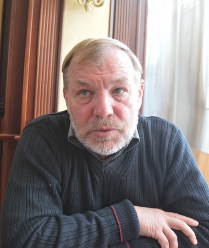 セルゲイ・ガイドゥク元ウクライナ海軍司令官＝キエフで2、大前仁撮影