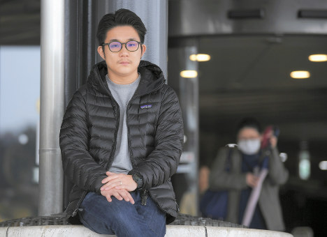 元ＳＥＡＬＤｓメンバーの林田光弘さん＝東京都千代田区で２０１９年、手塚耕一郎撮影