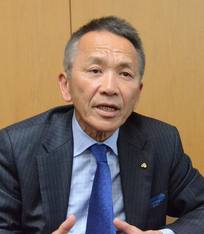 西部ガス 道永社長 ｊｃｏｍと提携 毎日新聞