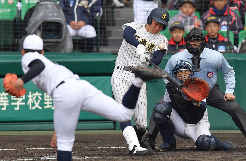第91回選抜高校野球：準決勝 東邦 vs 明石商 [写真特集11/11