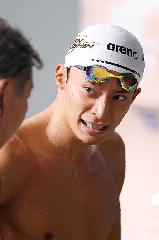 競泳日本選手権第3日 松元克央（男子200自由形）、酒井夏海（女子100背