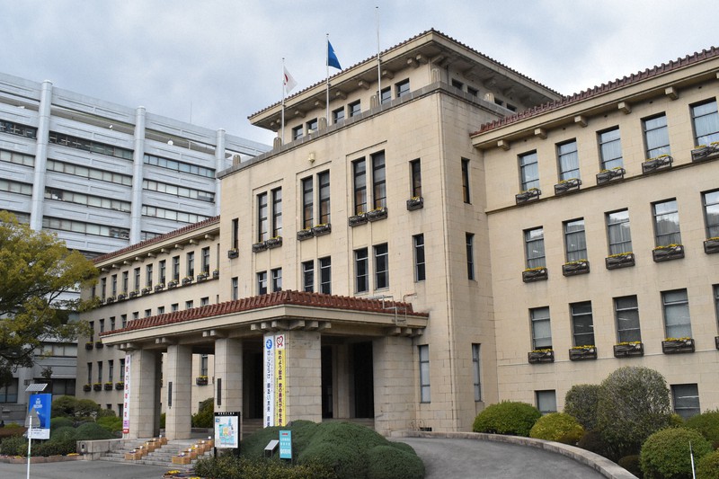 静岡県庁=静岡市葵区で2019年2月21日、島田信幸撮影